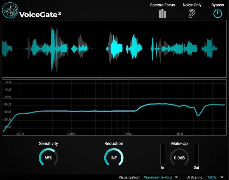 VoiceGate: פלאגין AI לסינון רעשים והסרת רקע מהקלטות קוליות בזמן אמת באולפן