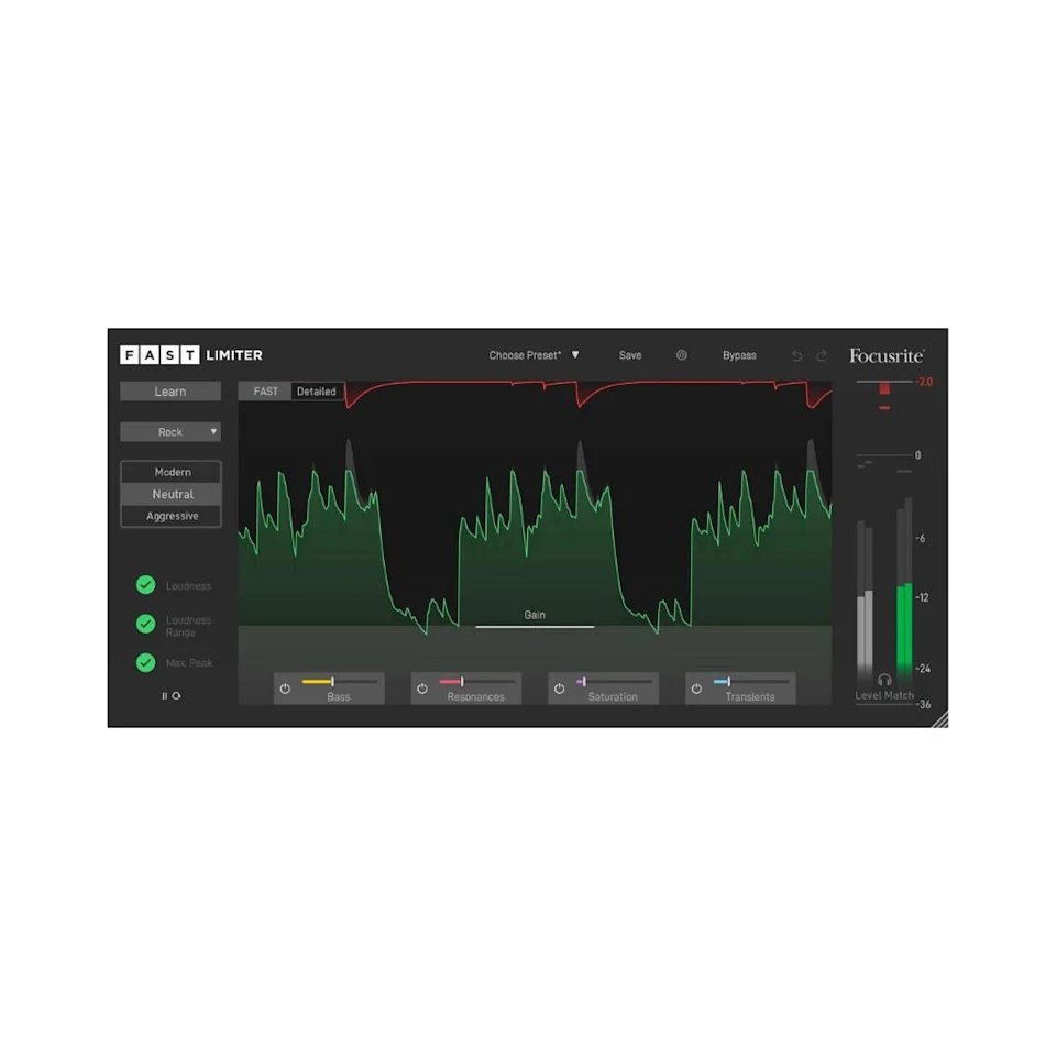 FAST Limiter: תוסף לימיטר חכם מבוסס AI להכנת טרקים להפצה בסטרימינג